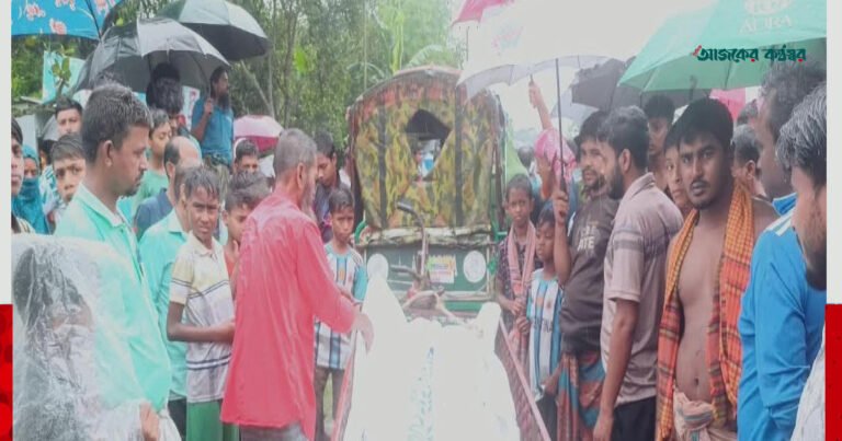 গৌরীপুরে পুকুর থেকে যুবকের ভাসমান লাশ উদ্ধার