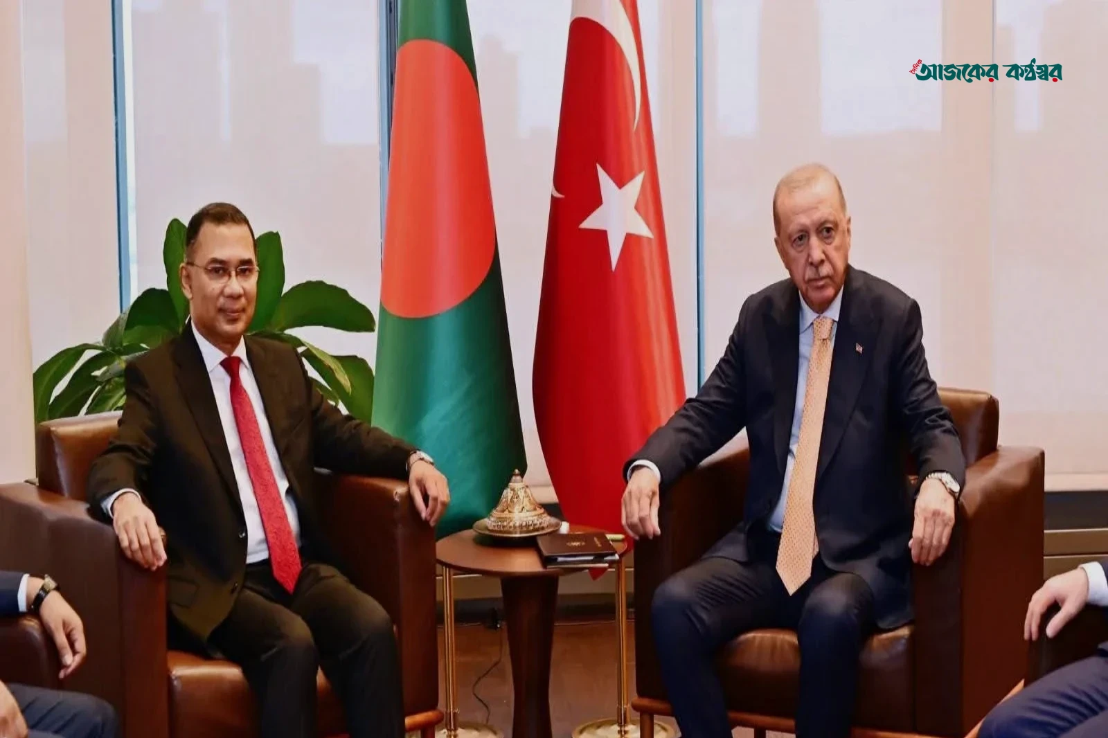 নিউইয়র্কে এরদোগান ও জাতিসংঘের প্রতিনিধির সঙ্গে প্রধানমন্ত্রীর বৈঠক