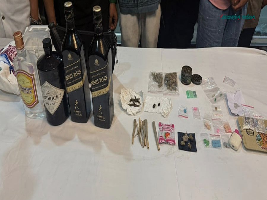 পূবাইলে রিসোর্টে ডিজে পার্টির আড়ালে মাদক কারবার, গ্রেপ্তার ৪
