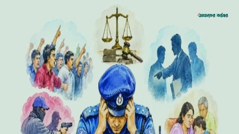 বহুমুখী চাপে পুলিশ: আইনশৃঙ্খলা নিয়ন্ত্রণে হিমশিম খাচ্ছে মাঠ প্রশাসন