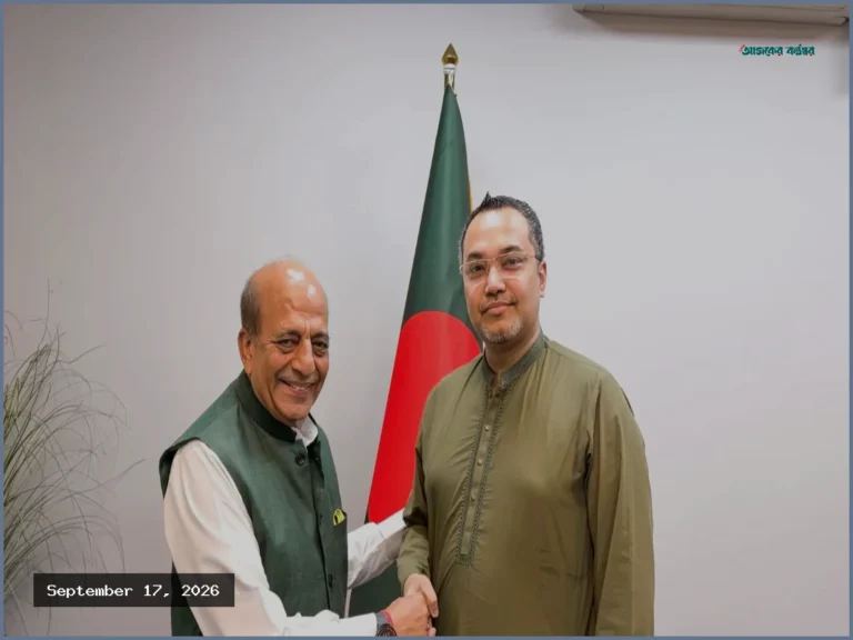 ভারতে পলাতক দণ্ডপ্রাপ্তদের নিয়ে ভারতীয় হাইকমিশনারের সাথে আলোচনা