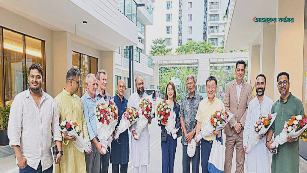 রূপায়ণ সিটি উত্তরা পরিদর্শন করল আন্তর্জাতিক প্রতিনিধিদল