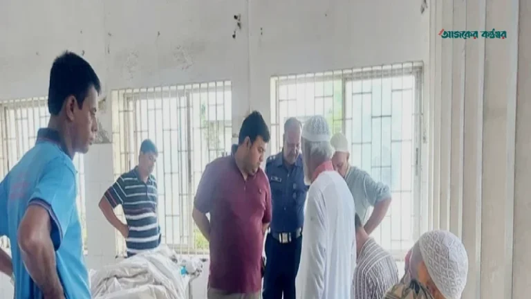 শ্রীপুরে পৌর অভিযান চলাকালে এক্সকাভেটর চাপায় ভিক্ষুকের মৃত্যু