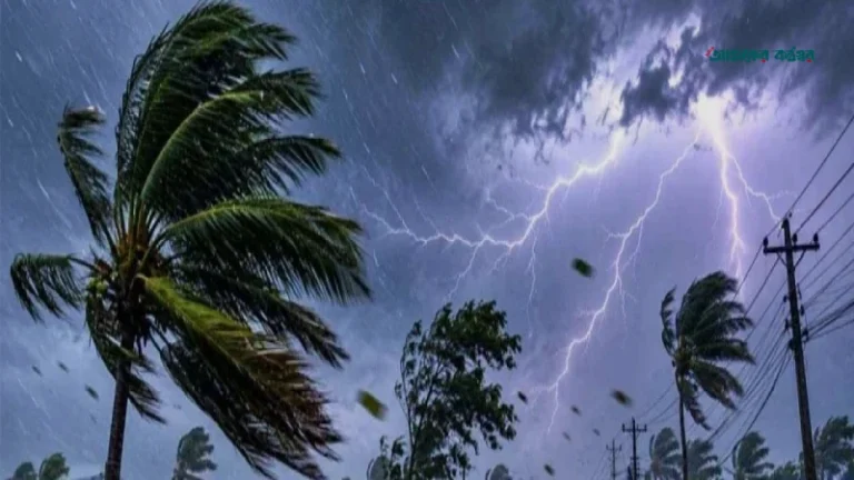 ৭ জেলায় দুপুরের মধ্যে ঝড়-বৃষ্টির পূর্বাভাস, নদীবন্দরে সতর্কতা