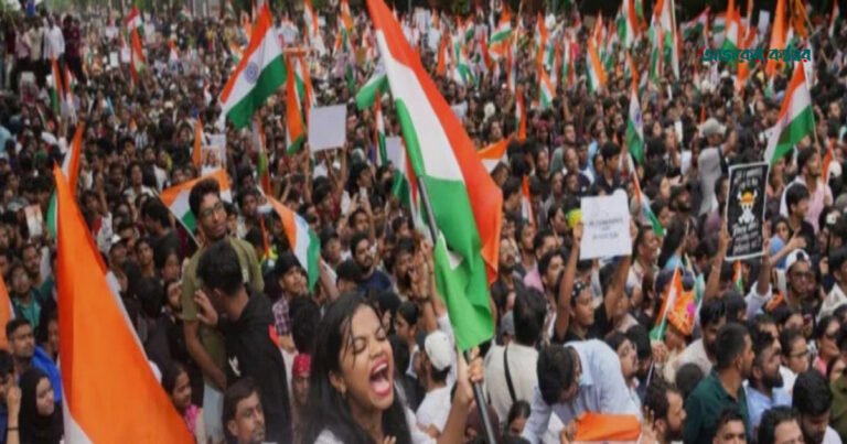 তরুণদের নেতৃত্বে মোদিবিরোধী আন্দোলনে উত্তাল ভারত