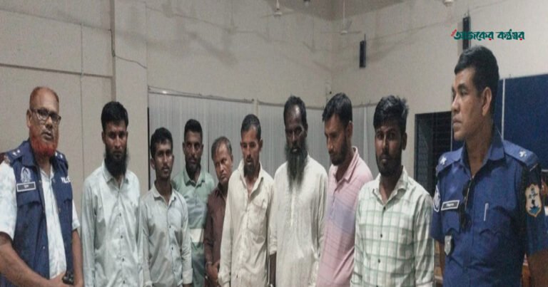 দশমিনায় মা ইলিশ শিকারের দায়ে আট জেলের কারাদণ্ড