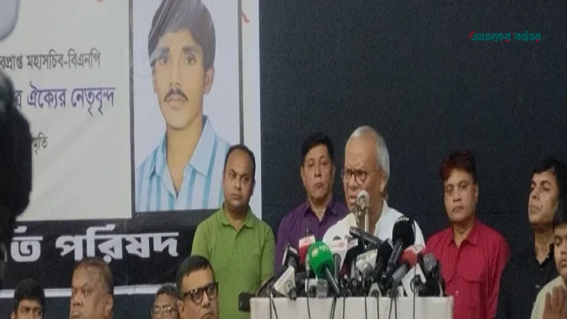 দুর্গাপূজায় চক্রান্তের আশঙ্কা, পূজামণ্ডপ পাহারার আহ্বান রিজভীর