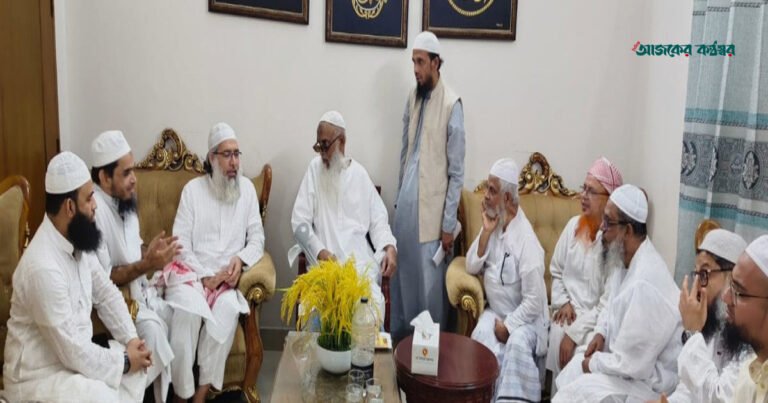 নিহত মুফতি নাসরুল্লাহর মরদেহ ফেরাতে ধর্মমন্ত্রীর সঙ্গে খেলাফত নেতাদের বৈঠক