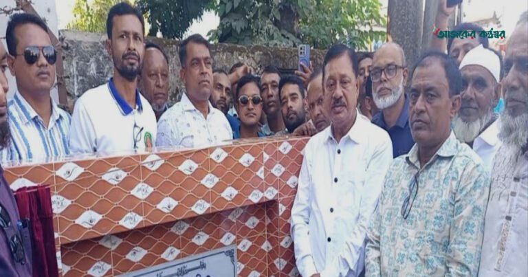 পাকুন্দিয়ায় ১২ কোটি টাকার সড়ক সংস্কার কাজের উদ্বোধন
