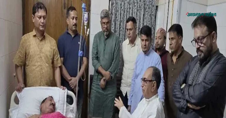 ভূমিমন্ত্রীর শারীরিক অবস্থার খোঁজ নিতে হাসপাতালে মির্জা আব্বাস