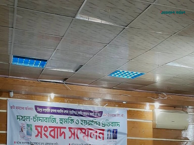 মিরপুরে প্লট দখল ও চাঁদাবাজি, প্রতিকার চেয়ে সরকারের হস্তক্ষেপ দাবি