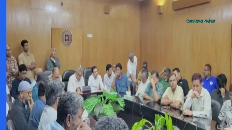 রাবিতে সাংবাদিক ও শিক্ষার্থীদের আন্দোলনে হল প্রভোস্ট প্রত্যাহার