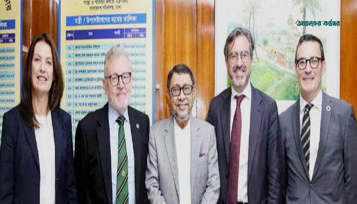 স্বাস্থ্যমন্ত্রীর সঙ্গে যুক্তরাজ্যের সংসদীয় প্রতিনিধিদলের সৌজন্য সাক্ষাৎ